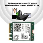 Mini carte rseau pci express haute vitesse carte sans fil bluetooth 5. 0 wifi mini - bande 2. 4g + 5g ...