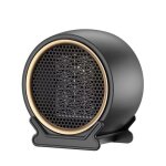 Mini chauffage dappoint - noir - 2 réglages de température - anti - surchauffe - anti - basculement - ... Mini chauffage dappoint - noir - 2 réglages de température - anti - surchauffe - anti - basculement - ...