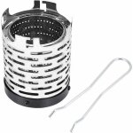 Mini chauffage portable en acier inoxydable pour r�chaud � gaz pare - vent chauffant de camping po�le ...