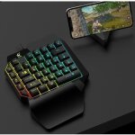 Clavier gamer - razer - mini clavier usb - rtroclair - qwerty - indication touche pubg