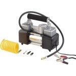 Mini compresseur 12v - lescars - 10 bar - manomètre intégré - 3 adaptateurs - compact Mini compresseur 12v - lescars - 10 bar - manomètre intégré - 3 adaptateurs - compact