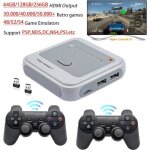 Console portable - mini console de jeu - 40000 jeux - 128g carte sd - 2 contrôleurs sans fil - hd 4k ... Console portable - mini console de jeu - 40000 jeux - 128g carte sd - 2 contrôleurs sans fil - hd 4k ...