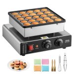 Mini cr�pi�re �lectrique appareil � pancakes capacit� 25pcs de 43 mm de diam�tre machine � poffertjes ...