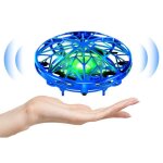 Mini drone - ufo - volant t�l�command� - lumi�res led - induction infrarouge - jouet enfant