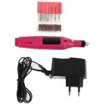 Mini lectrique ongles broyage - stylo ponceuse - manucure - pdicure - rose