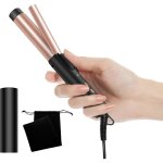 Mini fer � boucler cheveux court - zuuko - 25 mm - 160 - 200�c - c�ramique tourmaline - double tension ...