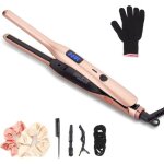 Mini fer � cheveux professionnel fer � cheveux courtsbarbe et frangelisse ou boucler les cheveux plaque ...