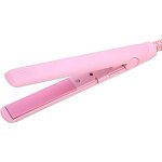 Mini fer � lisser 2 en 1 barre droite plaque chauffante en c�ramique fer � boucler plat portable pour ...