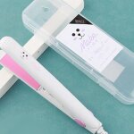 Mini fer  lisser portable lisseur cheveux vapeur lectrique led temprature contrle cadeaux luxe pour ...