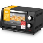 Mini - four 10l 800w - four avec r�glage de la temp�rature jusqu� 230�c - avec minuteur de 60 min 2 hauteurs ...