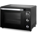 Mini - four - chaleur tournante - delonghi - eo 40112. bk - noir - porte double vitrage - 40 l - 515 ...