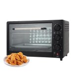 Mini four electrique 22l 1000w four posable avec plaques de cuisson four convection minuteur 0 - 60 min ...