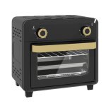 Mini four �lectrique - ideko - 10l - �cran tactile - temp�rature 80 - 230�c - noir