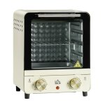 Mini - four �lectrique - ideko - 15l - convection - 60 - 230 �c - minuteur 60 mins - cr�me