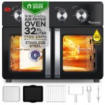 Mini four et friteuse � air chaud 32l ? turbotronic af32mfd ? 12 programmes ? temp�rature 25 - 230?�c ...