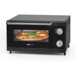 Mini - four � pizza - suteo - 12 litres - chaleur sup�rieure et inf�rieure - minuteur 60 min - noir - ...