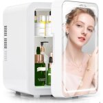 Mini frigo de chambre 4l frigo cosmetique avec miroir led pour boissons nourriture beaut� bureau dortoir ...