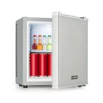 Mini frigo de chambre - klarstein - 13l - sans freezer - argent