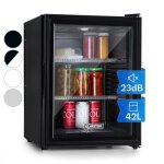 Mini rfrigrateur - mini bar - mini frigo de chambre - klarstein brooklyn 42 - 42l - noir