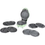 Mini gaufrier plaques de cuisson amovibles antiadh�sives 5 en 1 cr�ez des gaufres pour les c�l�brations ...
