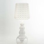 Lampe à poser led - kartell - kabuki - h70cm - blanc - design ferruccio laviani Lampe à poser led - kartell - kabuki - h70cm - blanc - design ferruccio laviani