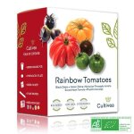 Mini kit graines tomates arc - en - ciel bio * - kit de pret  pousser - ide cadeau jardinage