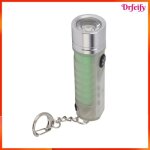 Mini lampe de poche - akozon - porte - cl�s rechargeable - 900 lm - ip65 - aimant puissant