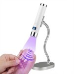 Mini lampe uv pour ongles avec capteur automatique et support flexible id�ale pour lapplication de vernis ...