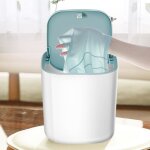 Mini lave linge portable - dilwe - 3. 8l - rose - usb - 18w