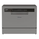 Mini lave vaisselle candy cp6e51ls 6 couverts 55. 0cm 51db gris Mini lave vaisselle candy cp6e51ls 6 couverts 55. 0cm 51db gris