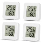 Mini lcd thermom�tre hygrom�tre 4 pi�ces thermometre interieur maison - 50 ? ~ 70 ?