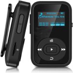 Mini lecteur mp3 sportif bluetooth 4. 0 avec pince 8g 30 heures de lecture baladeur sport de musique ...