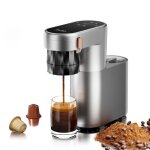 Mini machine � caf� � capsule 20 bars?pura coffee c1 pro chauffe 3s?compacte & portable?maison & camping?caf� ...
