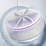 Mini machine À laver - portable - Électrique turbo - 24w - usb - 2kg capacité Mini machine À laver - portable - Électrique turbo - 24w - usb - 2kg capacité