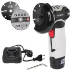 Fishtec - mini meuleuse dangle sans fil avec batterie 12v rechargeable + 2 disques à tronçonner Ø 76 ... Fishtec - mini meuleuse dangle sans fil avec batterie 12v rechargeable + 2 disques à tronçonner Ø 76 ...