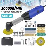 Mini meuleuse droite �lectrique 500w 6 vitesses r�glables pour le nettoyage le meulage et le polissage ...