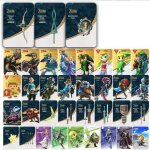 Mini nfc cartes pour the legend of zelda breath of the wild botw cartes amiibo compatibles avec ns switch ...