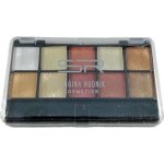 Mini palette de fard � paupi�re ombre assortiment 10 couleurs + stylo