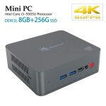 Mini pc beelink u55 - intel core i3 - 5005u - 8 go ram + 256 go ssd - wi - fi 24 + 58 ghz - intel hd ...