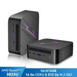 Mini pc blackview mp50 amd ryzen? 5 3500u 3. 7ghz 16 go ddr4 512 go m. 2 ssd windows 11 pro wifi 5 mini ...