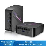 Mini pc blackview mp50 amd ryzen? 5 3500u 3. 7ghz 16 go ddr4 512 go m. 2 ssd windows 11 pro wifi 5 mini ...