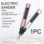 Mini perceuse sans fil - hellove - rose or - vitesse variable - rechargeable usb - 10w Mini perceuse sans fil - hellove - rose or - vitesse variable - rechargeable usb - 10w