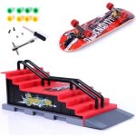 Mini planche � roulettes � doigts finger skateboard avec rampes de accessoires entra�nement de fingerboard ...