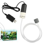 Mini pompe � air usb pour aquarium - bulleur silencieux et �conome portable pour bassin deau douce / ...