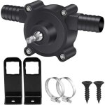 Mini pompe �lectrique portable pour perceuse diesel huile mazout et eau pompe de transfert auto - amor�ante ...