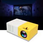 Mini projecteur hd portable led - jaune - durée de vie de la lampe 30000 h - luminosité 2500 lumens Mini projecteur hd portable led - jaune - durée de vie de la lampe 30000 h - luminosité 2500 lumens
