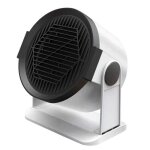 Mini radiateur de bureau personnel - allowith - c24142 - 400w - blanc