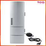 Mini r�frig�rateur portable - akozon - 4 canettes - usb 5v - refroidit & chauffe - compact 25 cm
