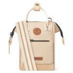 Mini sac bandouli�re - cabaia - nano adventurer - lobito - beige - toile vegan - zipp�e