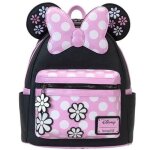 Mini sac a dos loungefly - disney - minnie rocks the dots